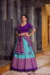 LNB 1246 Tussar Silk With Ikkat Print Lehenga With Blouse Dupatta Wholesale Price In Surat